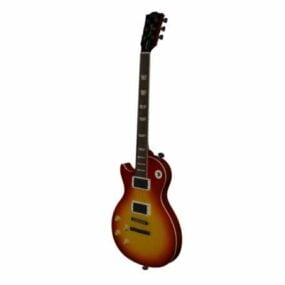 Modelo 3d de guitarra Gibson Les Paul
