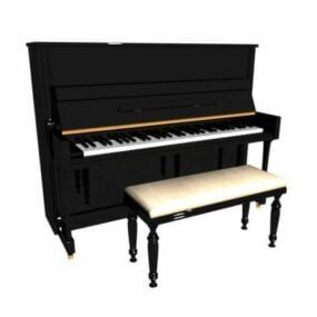 Upprättstående Piano Kid Toy 3d-modell
