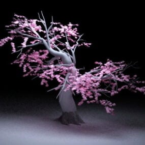 Model 3D starego drzewa brzoskwiniowego