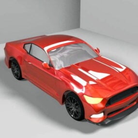 2015 Ford Mustang 3d malli
