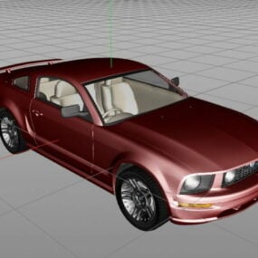 Ford Mustang Gt 3D-Modell