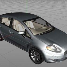 Model 3D Fiat Grande Punto