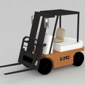 3D model vysokozdvižného vozíku