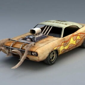 Death Race Car 3d model