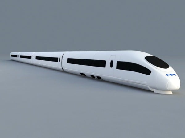 Treno ferroviario cinese ad alta velocità