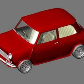 Micro Mini Car 3d model