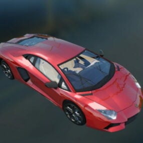兰博基尼Aventador Roads3d模型