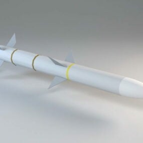 Amraam Missile 3d model