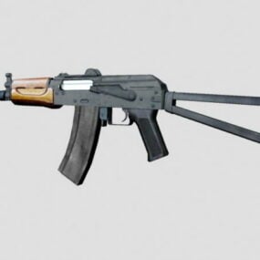 Pistolet à carabine M4a1 modèle 3D