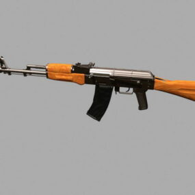 Rifle de assalto Ak-47 Modelo 3D