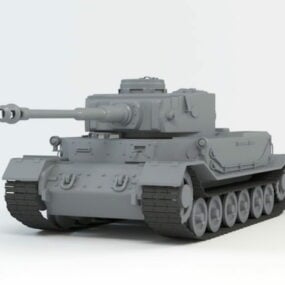 Vk 4501 (p) Tigre Modelo 3d