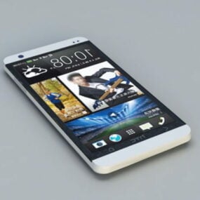 HTC One Smartphone 3d-modell