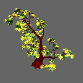 黄枫树3d模型