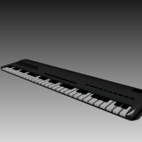 3D model ovládání audio klávesnice