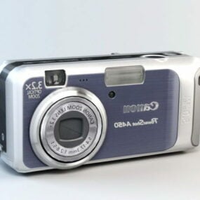 Canon Powershot A450 3D-Modell