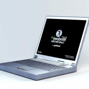 Notebook Macbook Laptop modelo 3d