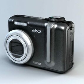 كاميرا كوداك Z885 نموذج ثلاثي الأبعاد