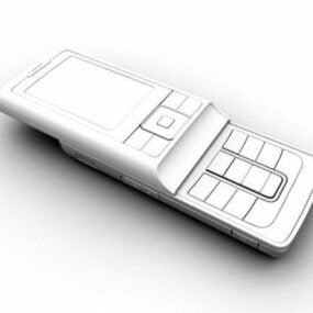 Slide mobiltelefon 3d-modell