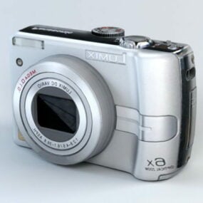 Panasonic Lumix Dmc-lz6 Digitalkamera 3D-Modell