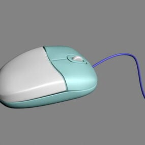 Tietokoneen hiiri 3d malli