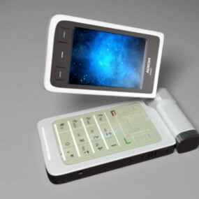 Nokia N93 3d-modell