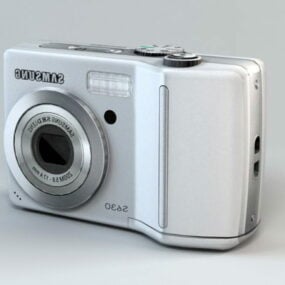 Samsung Digimax S630 デジタルカメラ 3D モデル
