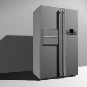 大型冷蔵庫の3Dモデル