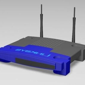 Linksys Wireless Router 3d model