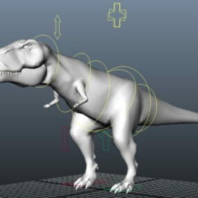 T-rex Rig 3d-modell