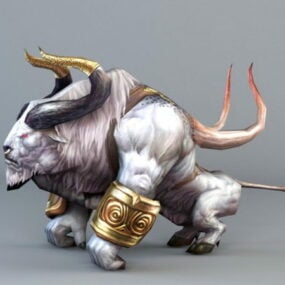 Demon Bull Monster 3d model