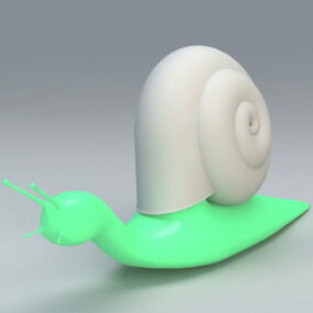 Cartoon Snail 3d model