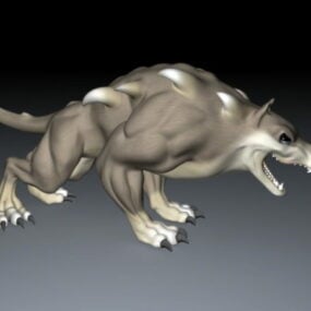 Chaos Wolf 3d model
