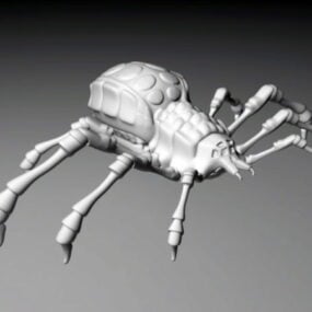 Model 3D Spider Raksasa