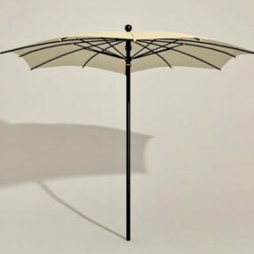 Paraguas de sol modelo 3d