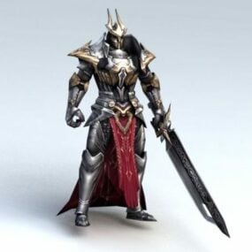 Warrior King Rig 3d-modell
