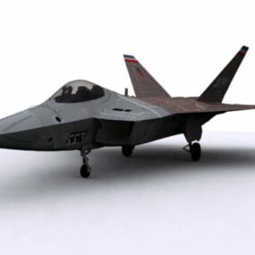 F-22 Raptor 3d modeli