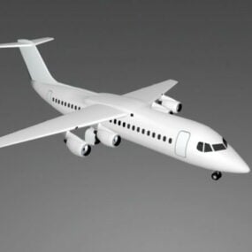Airbus A350 Airliner 3d model
