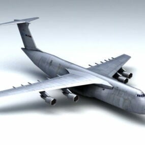 C-5 Galaxy Transport Aircraft 3d model