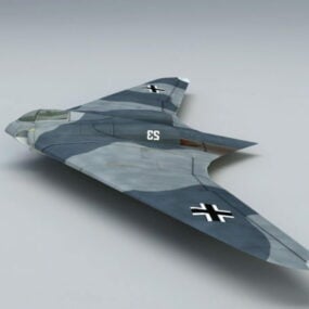 호 229 전투기 폭격기 3d 모델