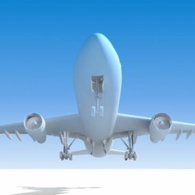 Passenger Airplane 3d model