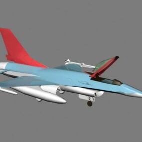 F-16 gevechtsvliegtuigen 3D-model