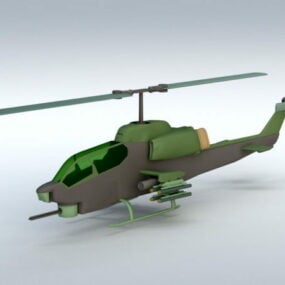 Ah-1 Kobra 3d modeli