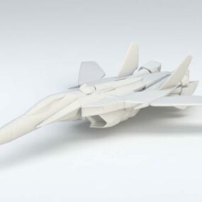 Vf-25f Fighter-modus 3D-model