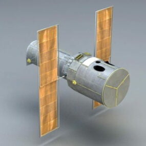 نموذج ثلاثي الأبعاد لتلسكوب هابل الفضائي