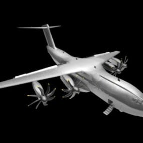 エアバスA400m 3Dモデル