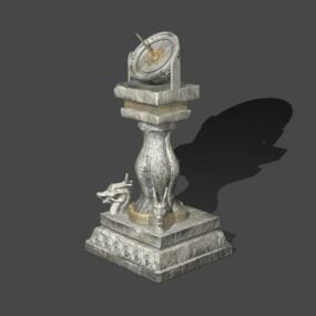 Ancient Chinese Sundial 3d model