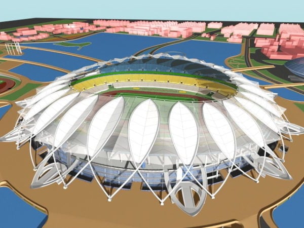 Stadium Architecture Plan