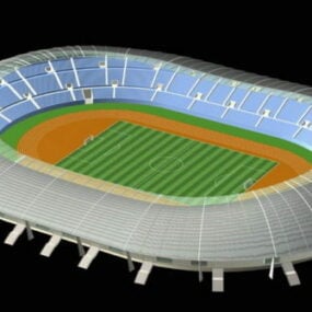 3D model olympijského stadionu