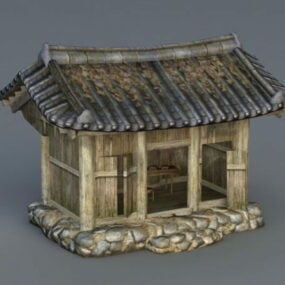 Medieval Cottage 3d model