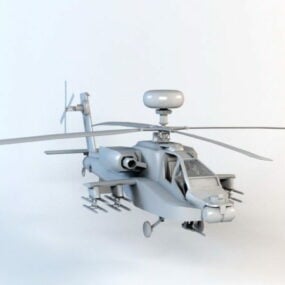 Ah-64d Apache Longbow Hubschrauber 3D-Modell